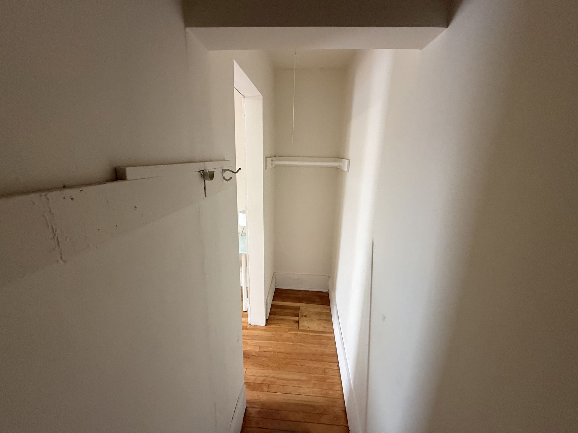 Closet hallway