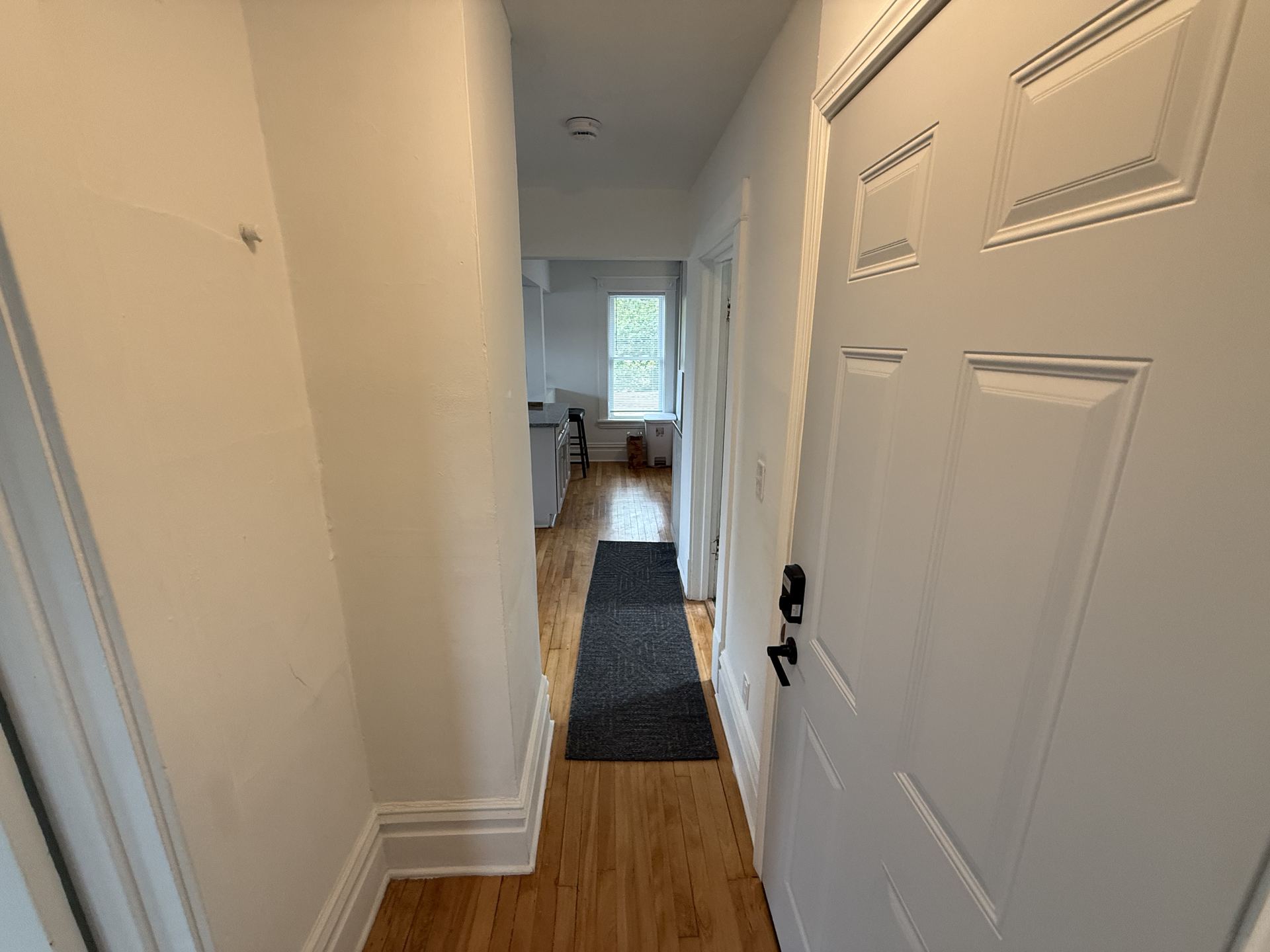 Hallway leading to front door